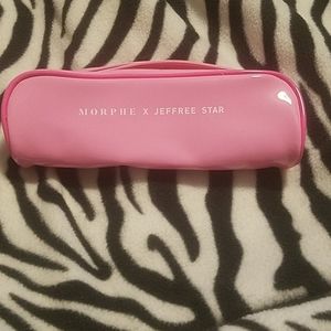 Morphe X Jeffree Star pink cosmetic case